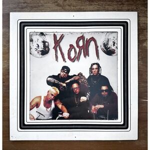 Vintage Korn Band Carnival Picture 8x8 - Poster Fair Old School Freak On A Leash